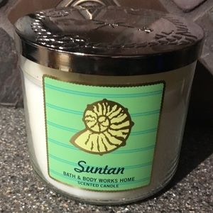 Bath and body works SUNTAN candle